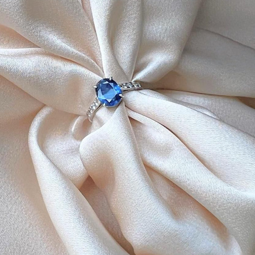 Blue Sapphire Ring