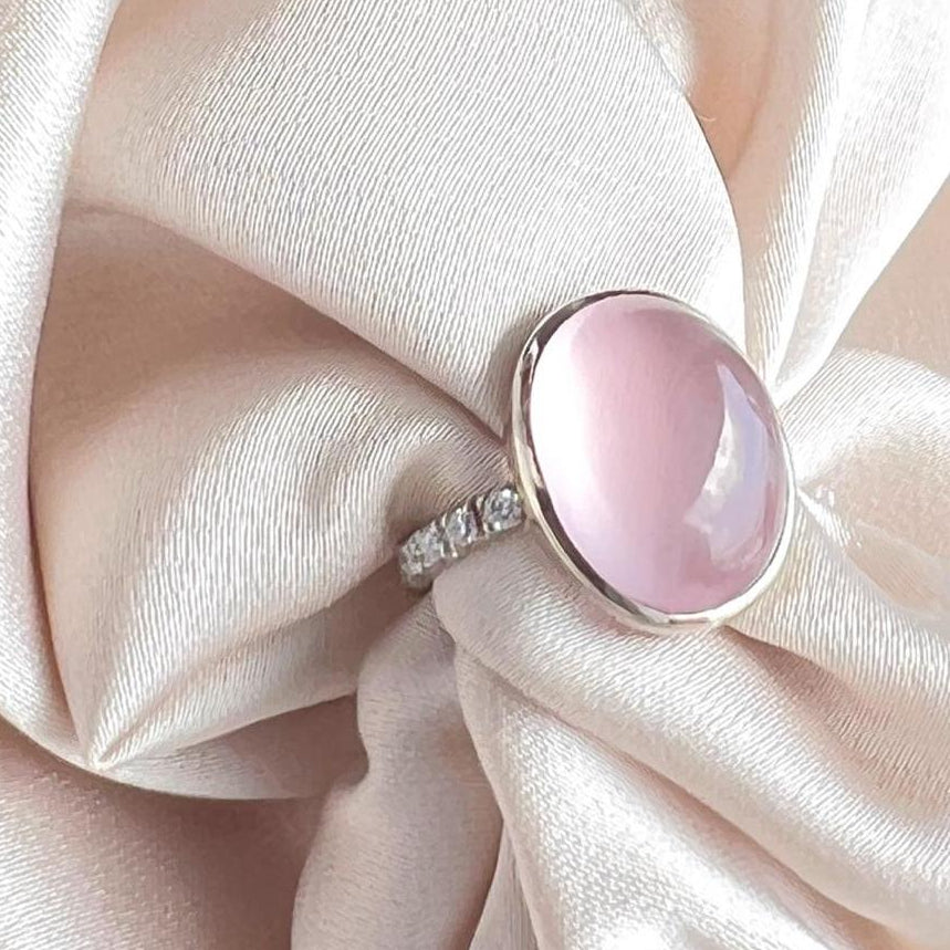 Rose Quartz Ring