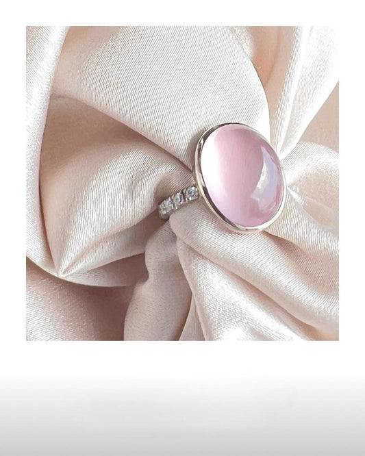 Rose Quartz Ring